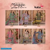 Kala Maggic Karachi Cotton Vol-18 Wholesale Karachi Cotton Dress Material