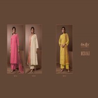 Omtex Meraki Wholesale Linen Cotton With Lucknowi Embroidery Salwar Suits