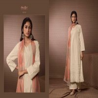 Omtex Meraki Wholesale Linen Cotton With Lucknowi Embroidery Salwar Suits