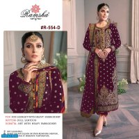 Ramsha R-554 Wholesale Pakistani Concept Salwar Suits