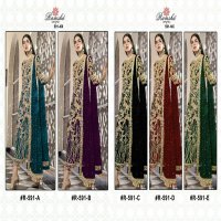 RAMSHA R-591 NX HEAVY EMBROIDERY PAKISTANI DESIGNER SUITS