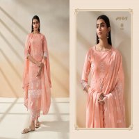 Jay Vijay Jiyana Wholesale Pure Cotton Borer Embroidery Block Khadi Print Salwar Suits