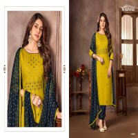 Vishnu Malaika Vol-8 Wholesale Diamond Cotton Dress Material