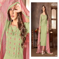 Vishnu Malaika Vol-8 Wholesale Diamond Cotton Dress Material
