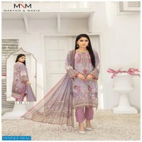 Maryum And Maria Mahermah Pure Cotton Karachi Printed Dress Material