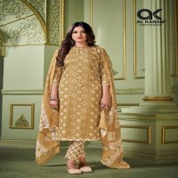 Al Karam Charizma Signature Lawn Cotton Printed Dress Material