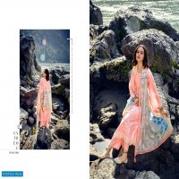 Rang Summer Shine Wholesale Pure Muslin With Neck And Embroidery Dress Material