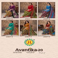 JT Avantika Vol-20 Wholesale Pure Cotton Printed Dress Material