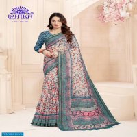 Ishika Vanshika Digital Wholesale Linen Printed Sarees