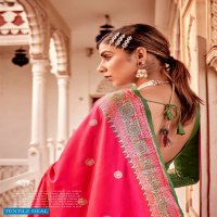 RAJPATH LAUNCHING MRUDULA BANARASI SILK UNSTITCHED SHIMMERING SAREE