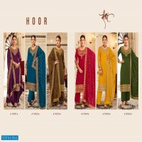 Radha Hoor Wholesale Pure Vichitra With Embroidery Work Party Wear Suits
