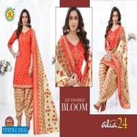 JT Alia Vol-24 Wholesale Pure Cotton Printed Dress Material