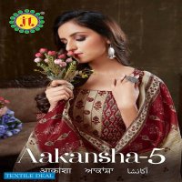 JT Aakansha Vol-5 Wholesale Pure Cotton Fabrics Printed Dress Material