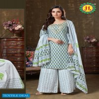 JT Aakansha Vol-5 Wholesale Pure Cotton Fabrics Printed Dress Material