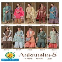 JT Aakansha Vol-5 Wholesale Pure Cotton Fabrics Printed Dress Material