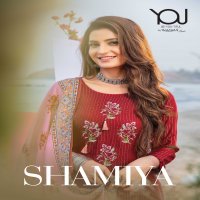 Wanna You Shamiya Wholesale Kurti With Sharara And Dupattas