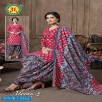 JT Aleena Vol-5 Wholesale Pure Cotton Printed Dress Material