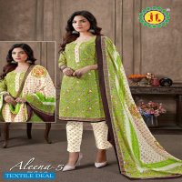 JT Aleena Vol-5 Wholesale Pure Cotton Printed Dress Material
