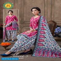 JT Aleena Vol-5 Wholesale Pure Cotton Printed Dress Material