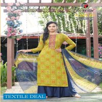 Floreon Nargis Wholesale Pure Cotton With Work Dress Material