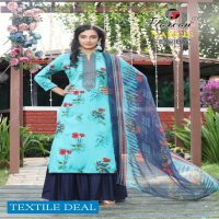 Floreon Nargis Wholesale Pure Cotton With Work Dress Material