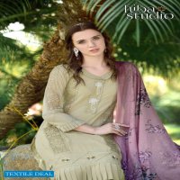 Hiba Studio LPC-50 Wholesale Faux Georgette Fully Stitched 3 Piece Sets