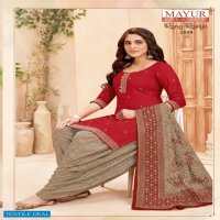 Mayur Rang Rasiya Vol-2 Wholesale Heavy Cotton Fabrics Dress Material