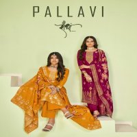 Radha Pallavi Wholesale Pure Viscose Dola Jacquard With Multi Jari Dress