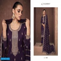 AASHIRWAD CREATION GULKAND ZAHA DESIGNER SILK PAKISTANI SUIT