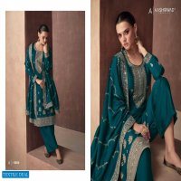 AASHIRWAD CREATION GULKAND ZAHA DESIGNER SILK PAKISTANI SUIT