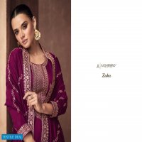 AASHIRWAD CREATION GULKAND ZAHA DESIGNER SILK PAKISTANI SUIT