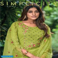 PAKIZAA VOL 3 BY KAILEE FASHION FANCY THREAD MIRROR WORK KURTI WITH PANT AND DUPATTA