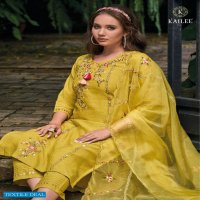 PAKIZAA VOL 3 BY KAILEE FASHION FANCY THREAD MIRROR WORK KURTI WITH PANT AND DUPATTA