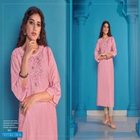 KALAROOP PRESENT RYDER HANDWORK CASUAL WEAR KURTI