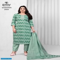 Sweety Sanwari 2501 To 2512 Wholesale Readymade 3 Piece Combo