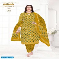 Mayur Jaipuri Vol-4 Wholesale Pure Cotton Printed Dress Material