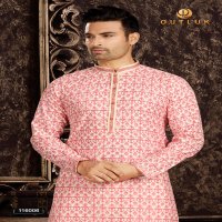 Outluk Vol-116 Wholesale Pintex And Lucknowi Work Mens Kurta Pajama