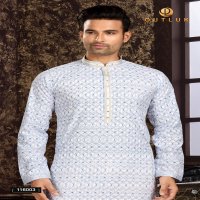 Outluk Vol-116 Wholesale Pintex And Lucknowi Work Mens Kurta Pajama
