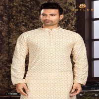 Outluk Vol-116 Wholesale Pintex And Lucknowi Work Mens Kurta Pajama