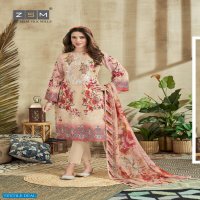 ZSM ZUBEDA SILK MILLS PRESENT ADILA PAKISTANI FLOWER PRINTED SALWAR KAMEEZ COLLECTION