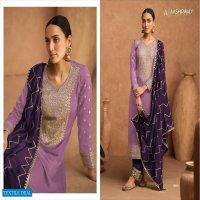 Aashirwad Kesariya Colors Wholesale Fancy Straight Salwar Suits