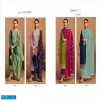 Aashirwad Kesariya Colors Wholesale Fancy Straight Salwar Suits