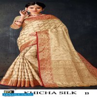 RONISHA KHICHA SILK BY RANJNA SAREE BANARSI SILK DESIGN ETHNIK WEAR SILK SAREE AMAZING COLLECTION