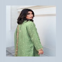 Varsha Tulip Wholesale Self Woven With Embroidery Designer Salwar Suits