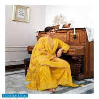 Varsha Morning Glory Wholesale VIscose Organza Embroidered Salwar Suits