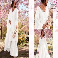 Serine Lawnkari Wholesale Lawn Cotton With Embroidered Work Pakistani Suits