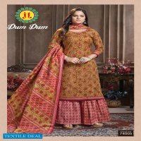 JT Dum Dum Vol-74 Wholesale Pure Cotton Printed Dress Material