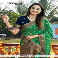 Lifestyle 6206 Wholesale Ethnic Sarees