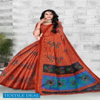 SC Sona Chandi Wholesale Pure Cotton Printed Sarees