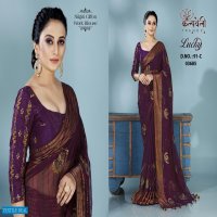 Kalpvelly Lucky D.no 91 Wholesale Designer Ethnic Sarees